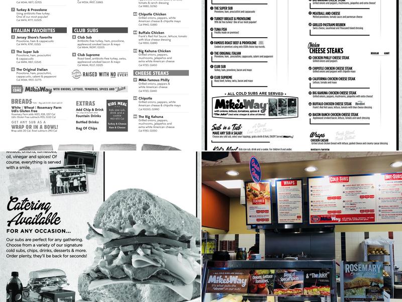 Jersey Mike's Subs Menu