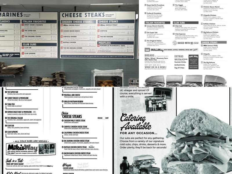 Jersey Mike's Subs Menu