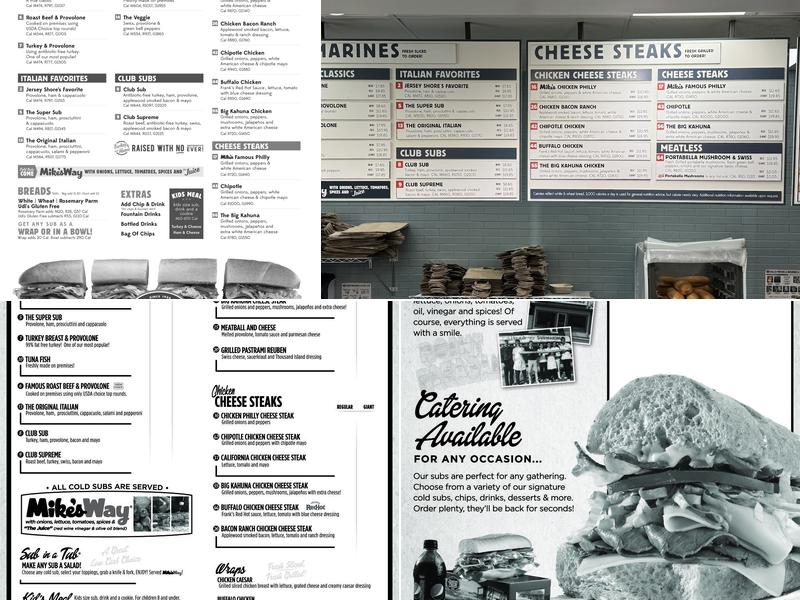 Jersey Mike's Subs Menu