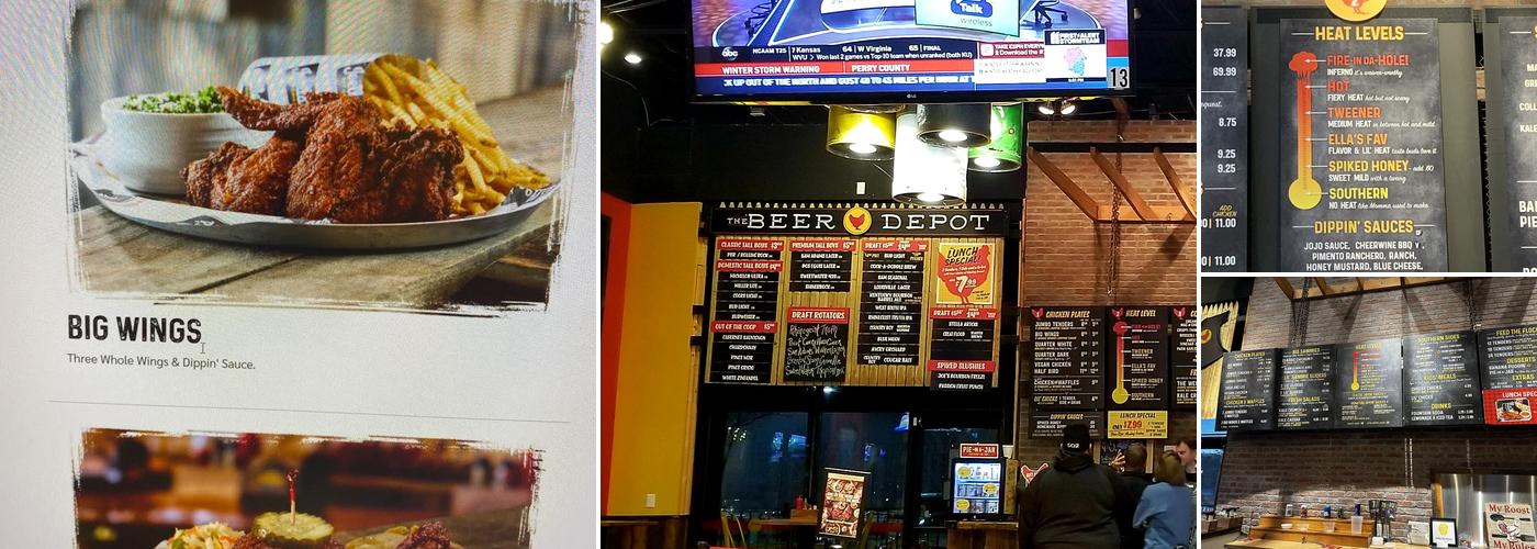 Joella's Hot Chicken - Middletown Menu