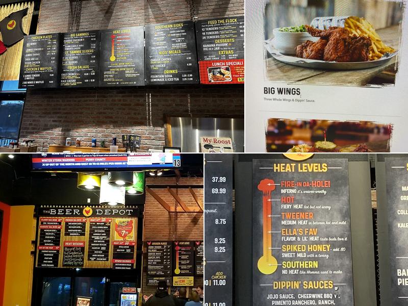 Joella's Hot Chicken - Middletown Menu