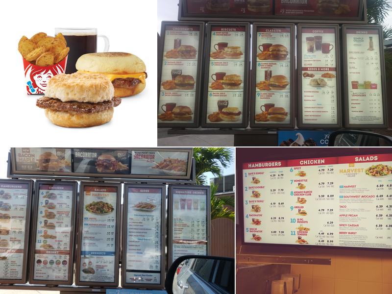 Wendy's Menu