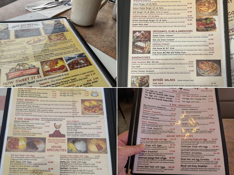 Just Breakfast Menu