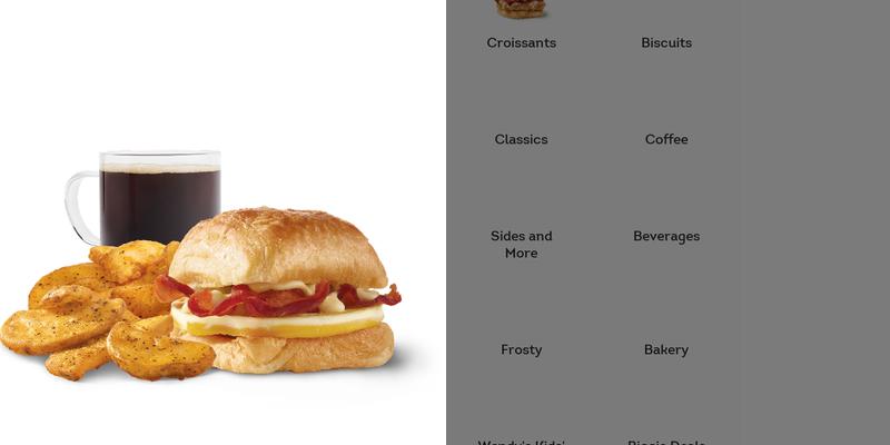 Wendy's Menu