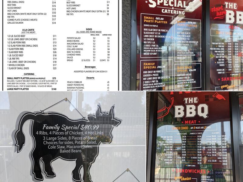 Kenny's Q Bar-B-Q Menu