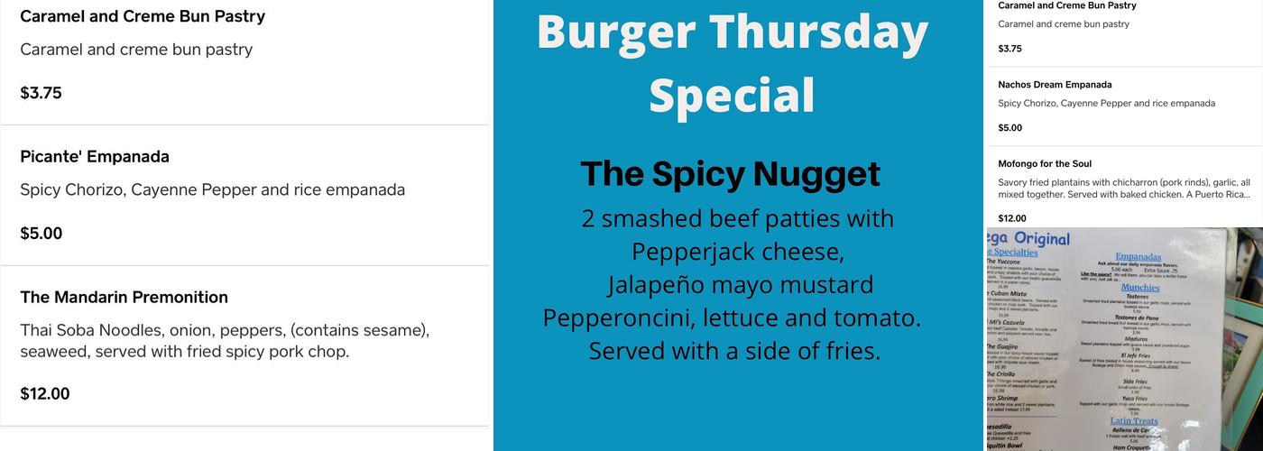 La Bodega Original Menu