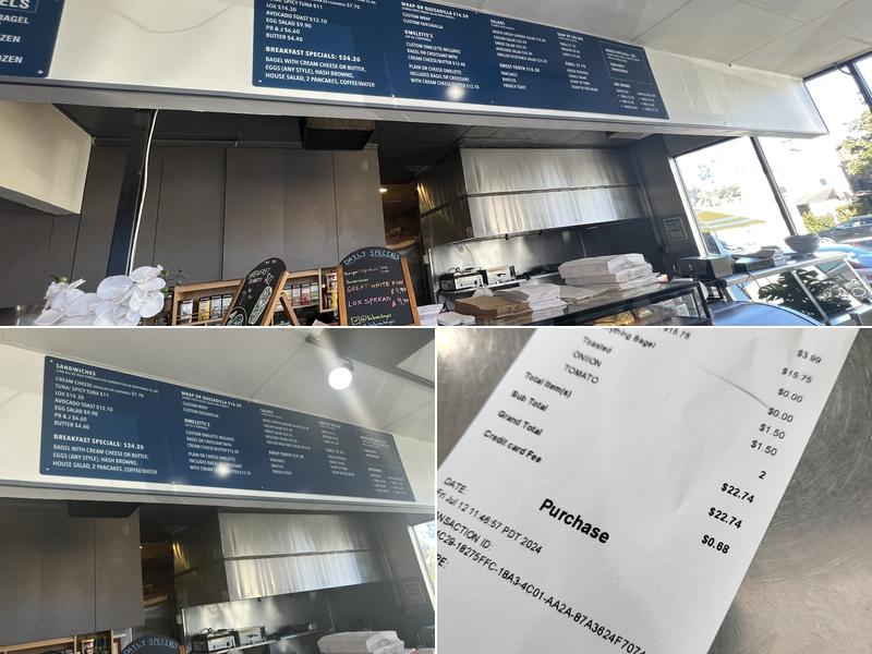 La Brea Bagel Co Menu