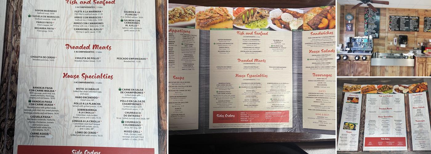 Macita's Restaurant & Bakery - Kendall Menu