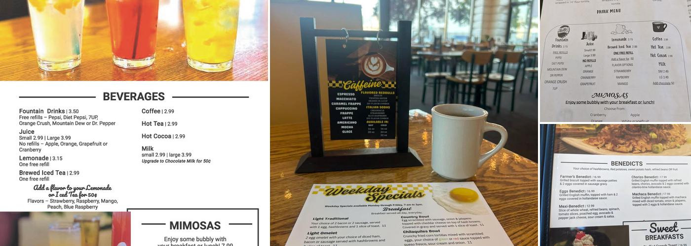 Main Stop on the Ave Menu