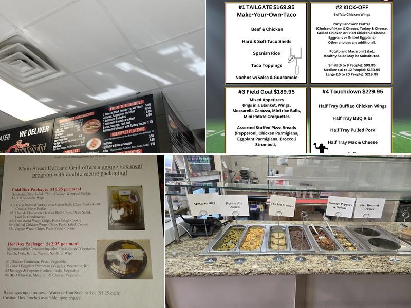 Main Street Deli & Grill Menu