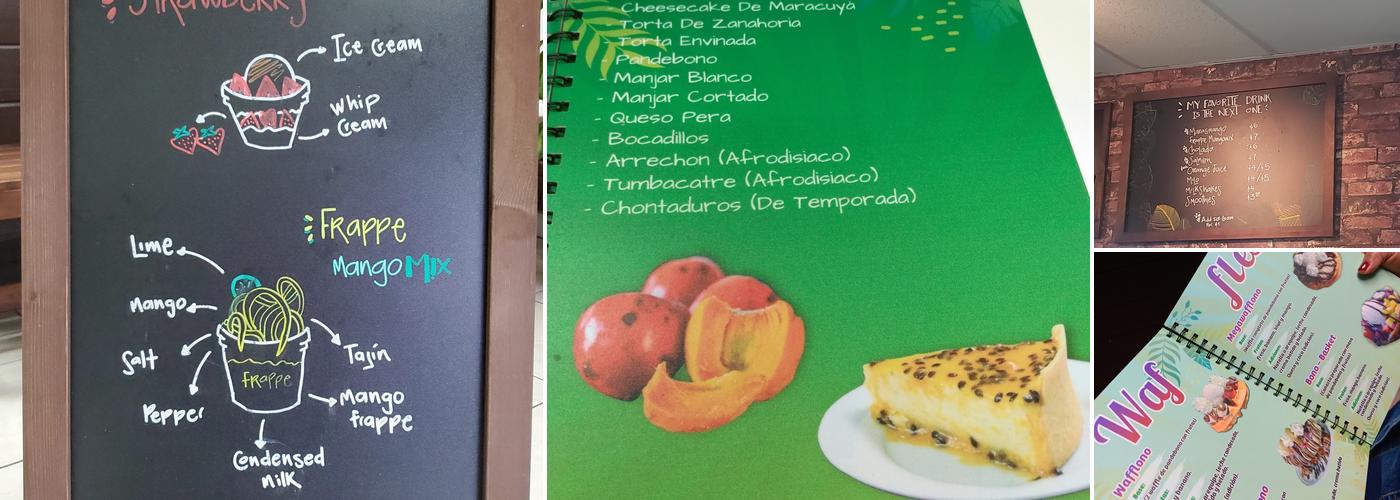 Mangomix Menu
