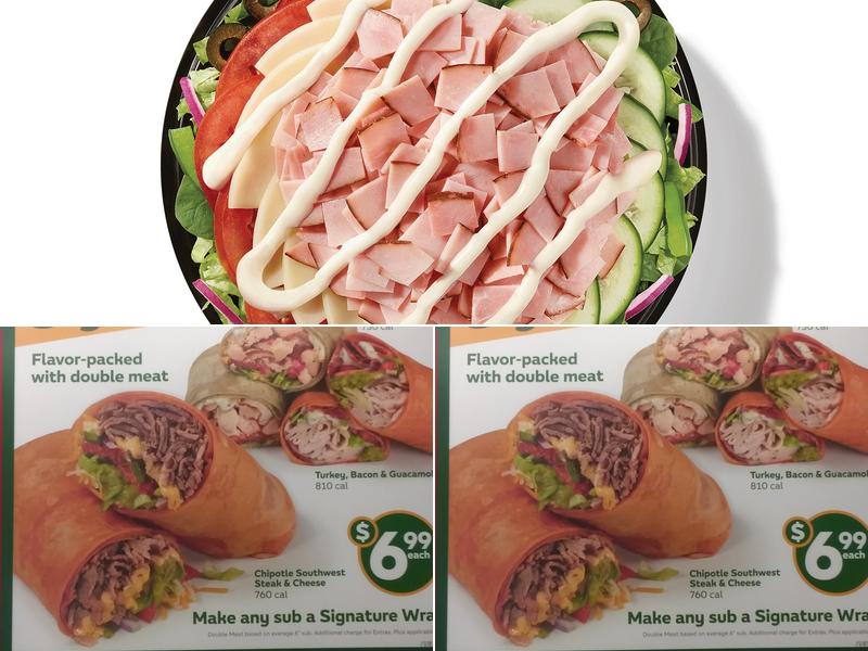 Subway Menu