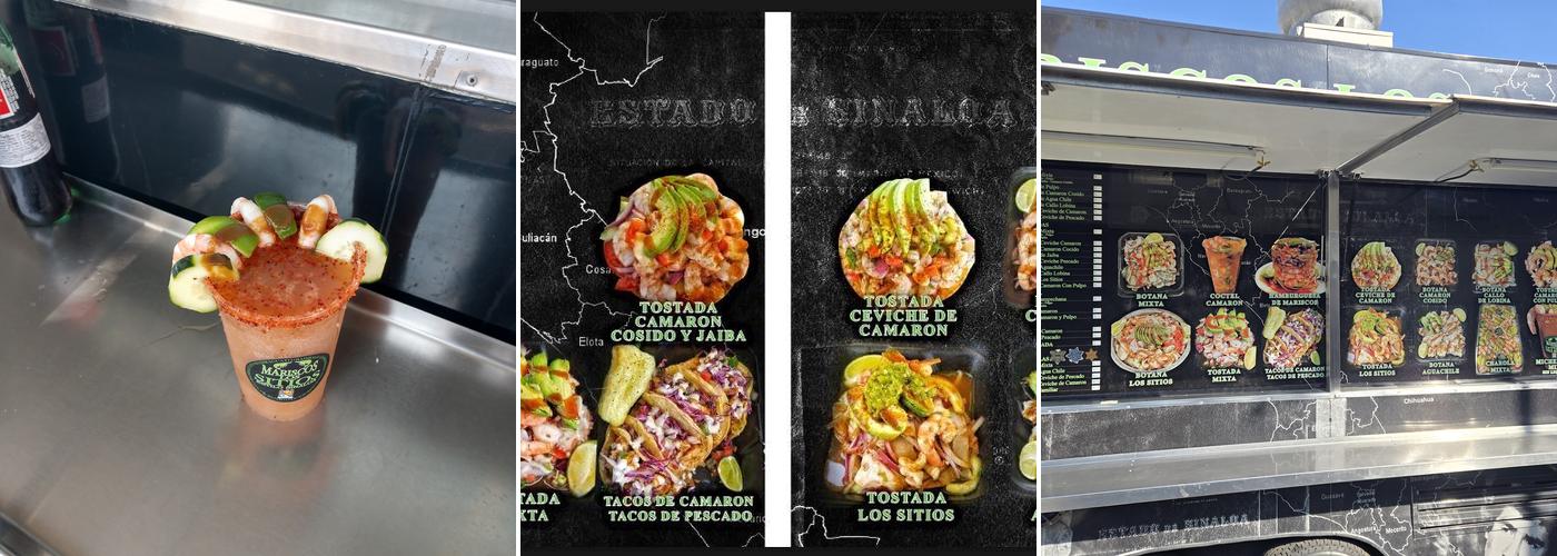 Mariscos Los Sitios Menu