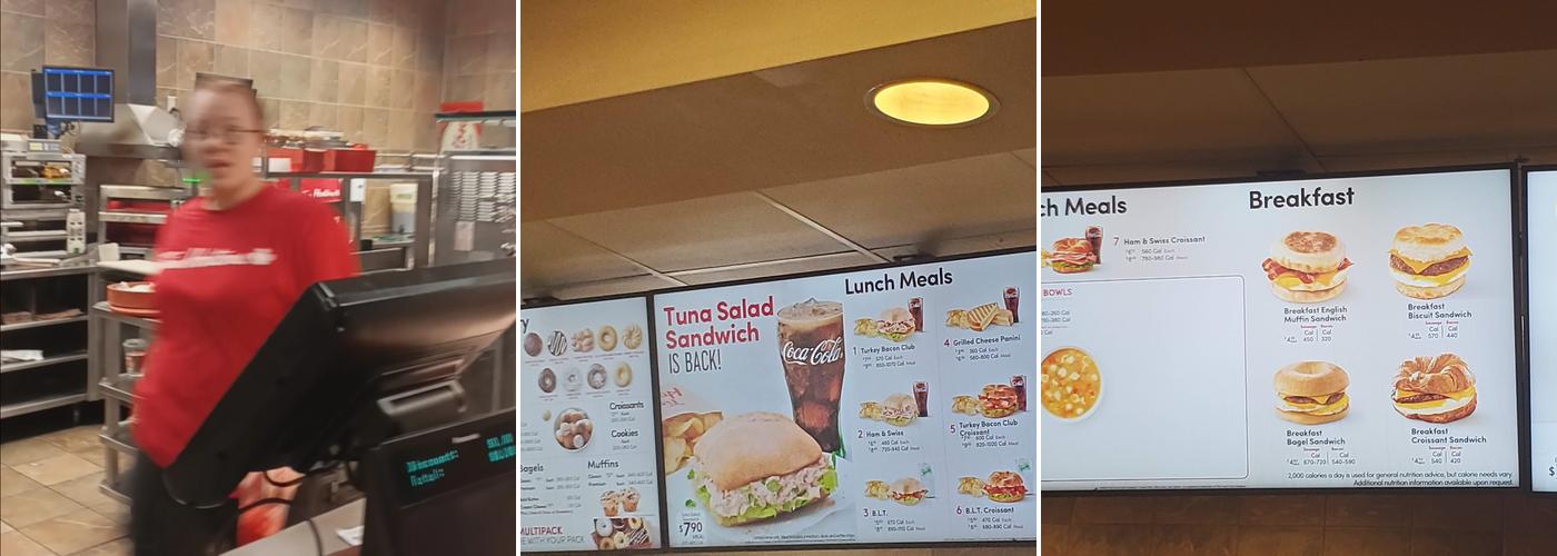 Tim Hortons Menu