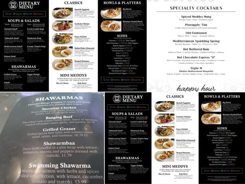 Meddys Menu