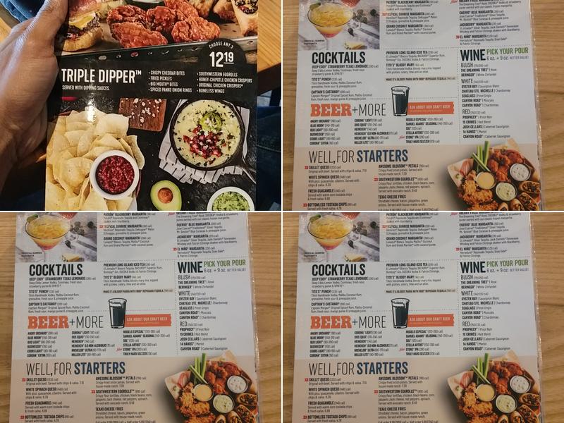 Chili's Grill & Bar Menu