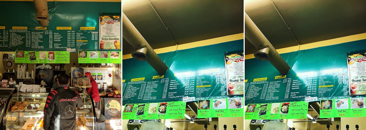 Mocha Java Express Menu