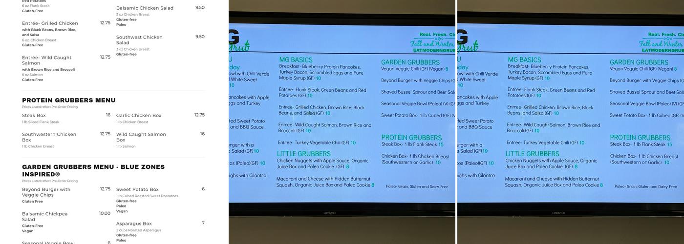 Modern Grub Menu