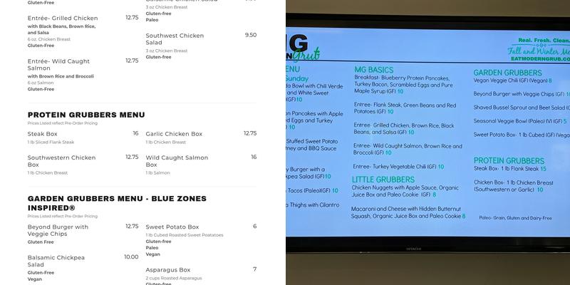 Modern Grub Menu