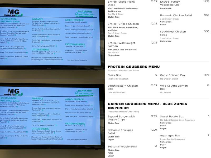 Modern Grub Menu