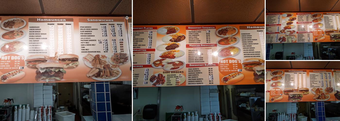 Mr. Pepe's Menu