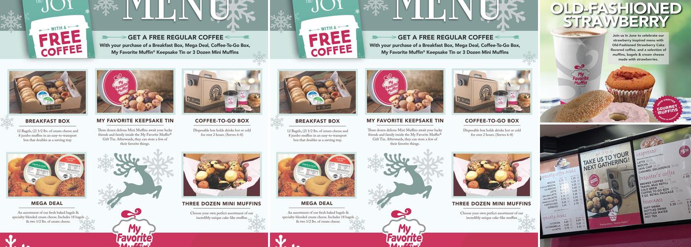 My Favorite Muffin Menu