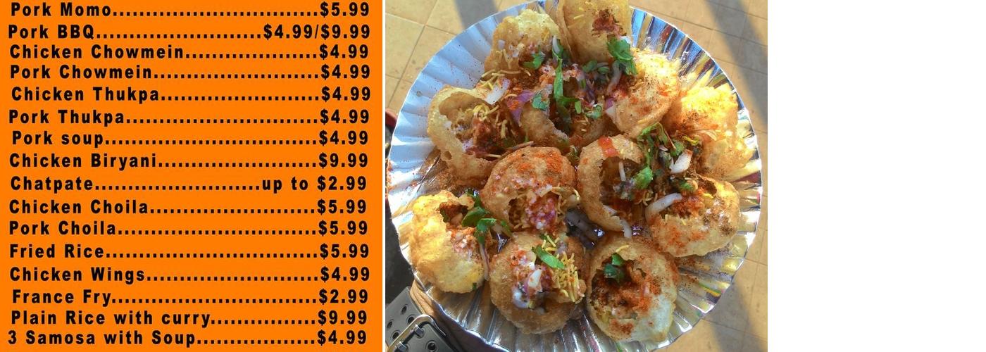 NEPALI SPICY BAZAAR Menu