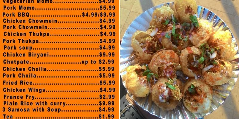 NEPALI SPICY BAZAAR Menu