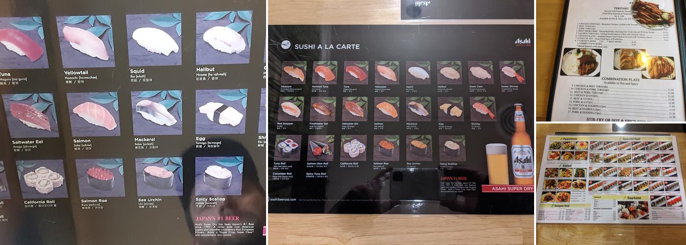 New York Teriyaki Menu