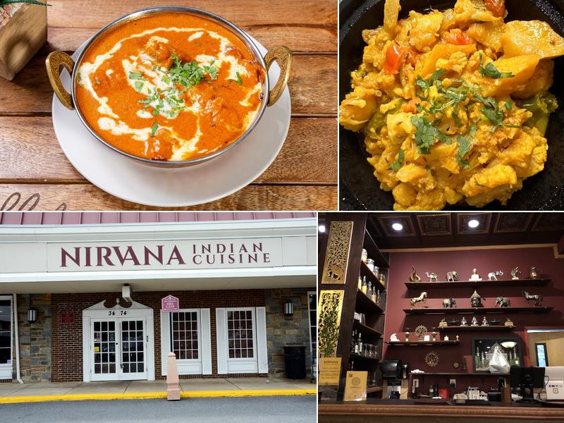 Nirvana Indian Cuisine 3474 Olney Laytonsville Rd, Olney