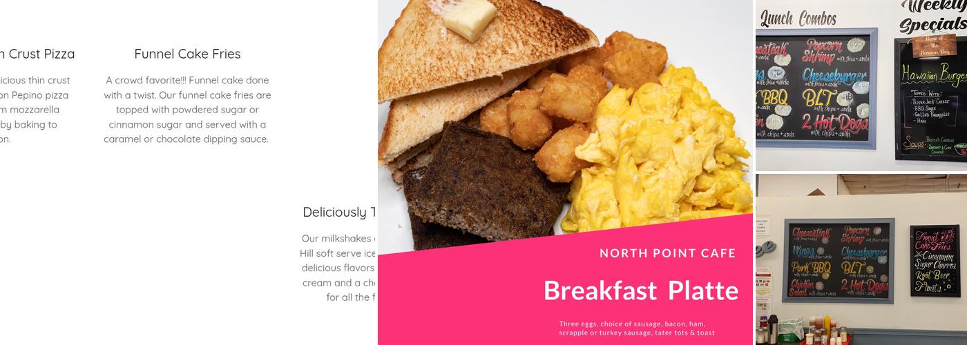 North Point Cafe Menu