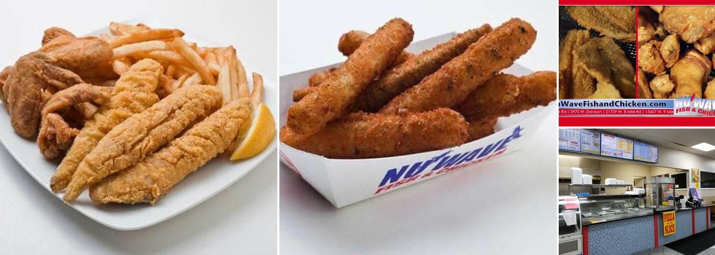 Nu wave fish and chicken