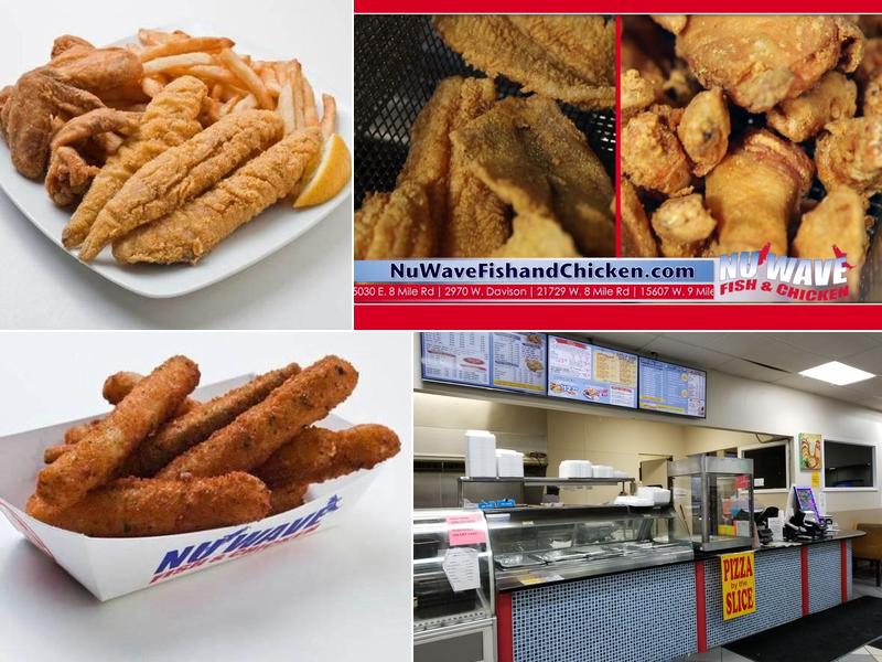 Nu wave fish and chicken