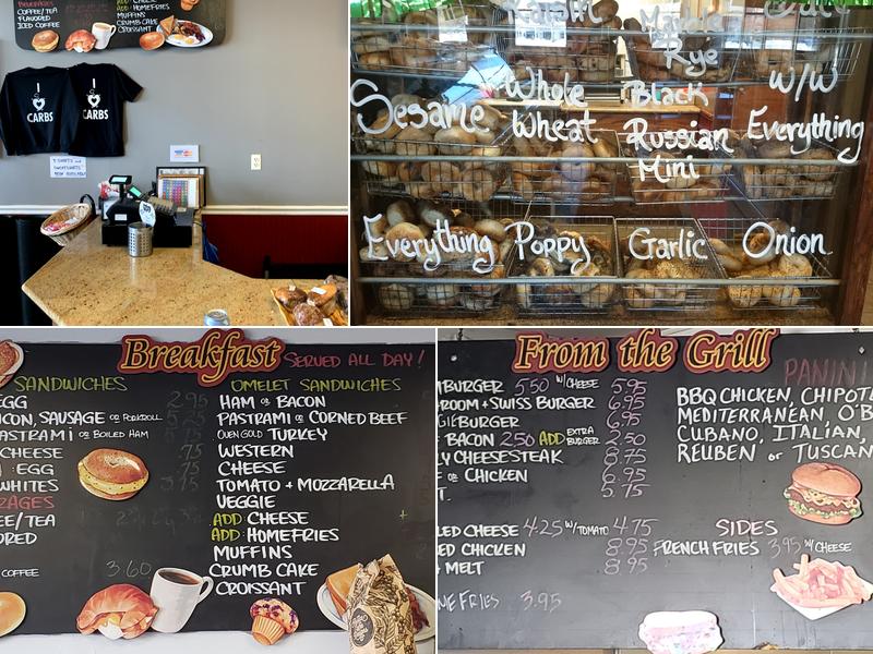 O'Bagel Menu