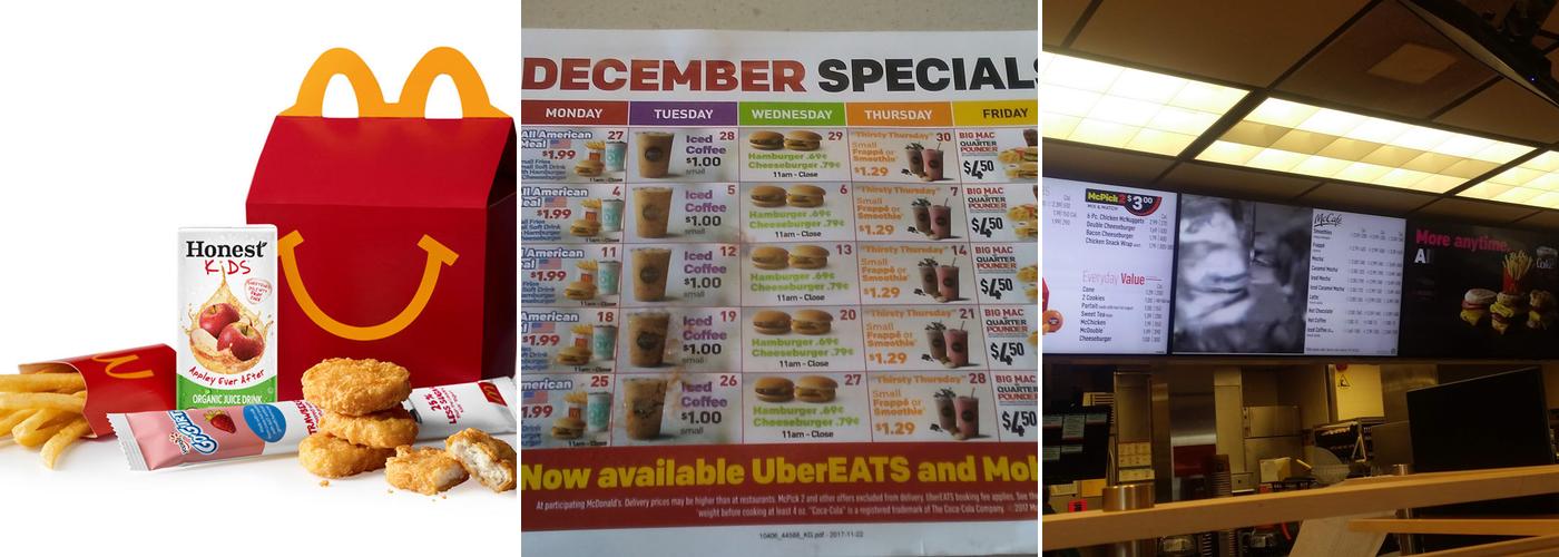 McDonald's Menu