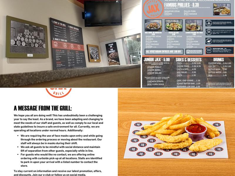 PepperJax Grill Menu