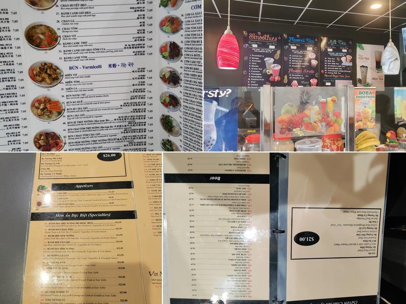 Phở Số 1 Menu
