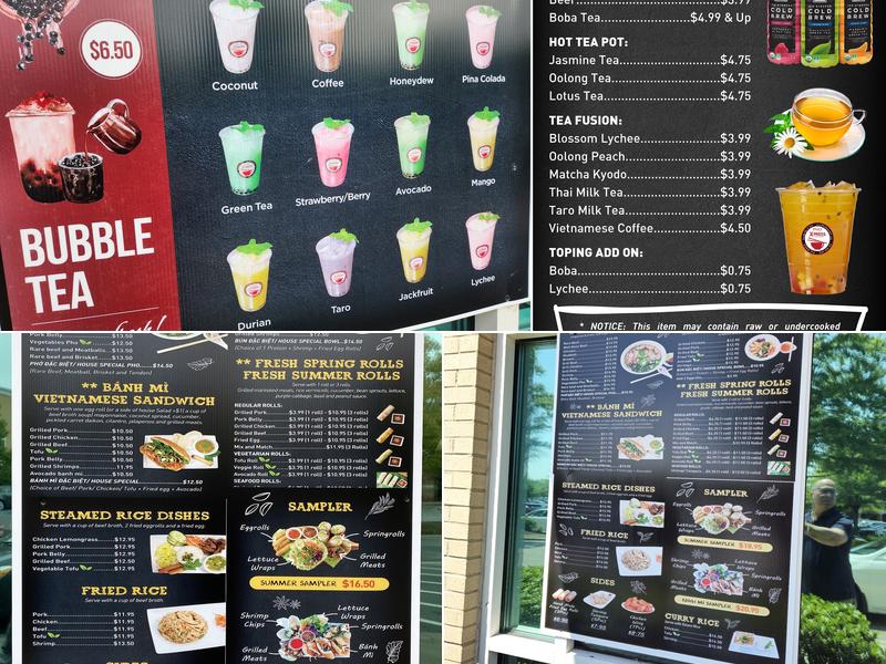 Pho Xpress Menu