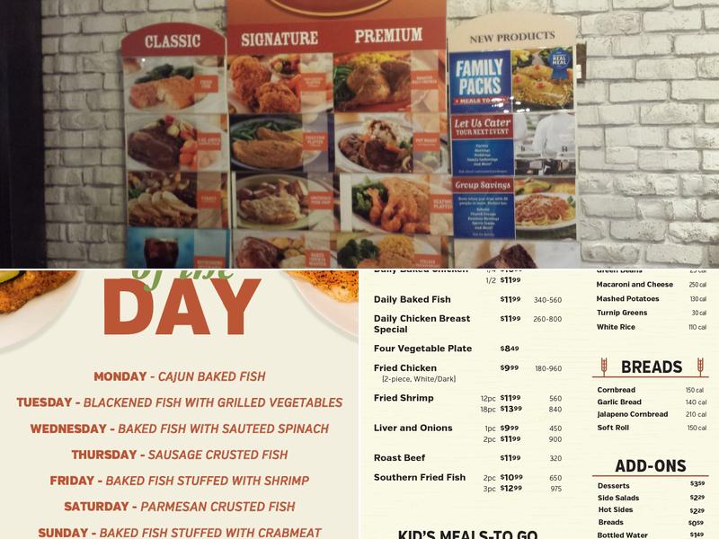 Piccadilly Restaurants Menu