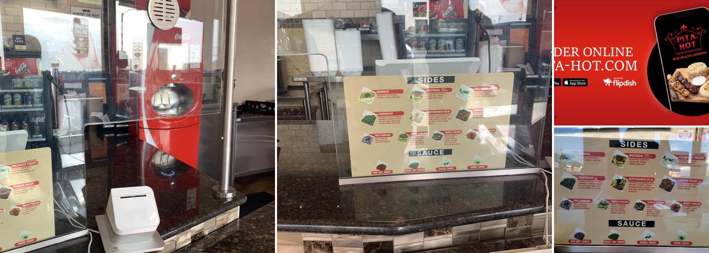 Pita Hot Menu