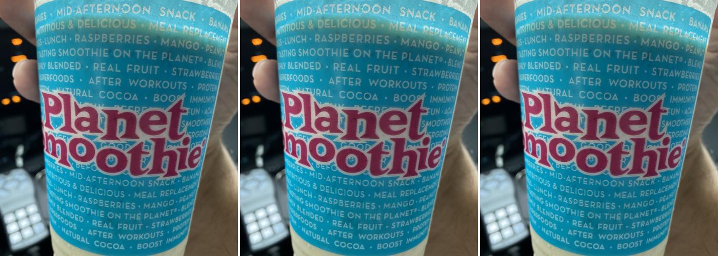 Planet Smoothie Menu