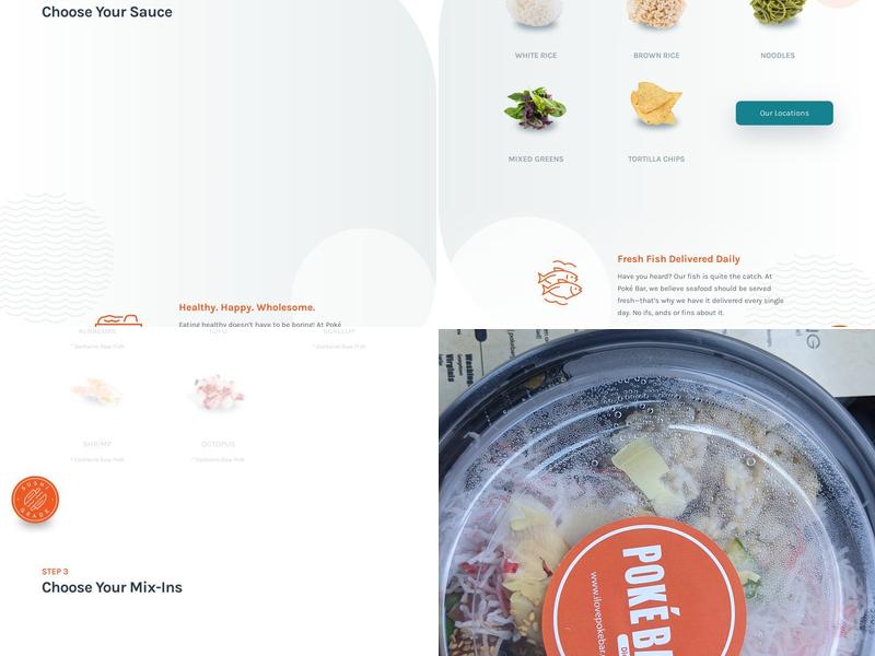 Poké Bar at Avalon Menu