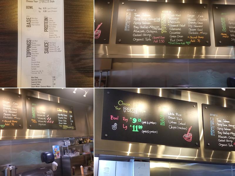 Poke Tiki - Newport Mesa Menu