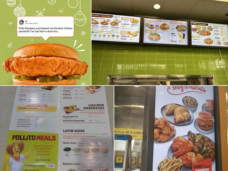 Pollo Campero Menu
