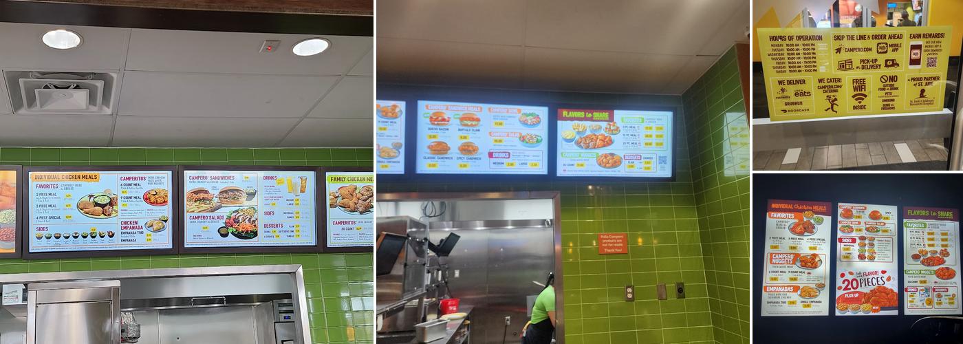Pollo Campero Menu