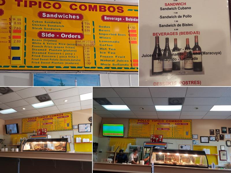 Pollo Tipico Menu