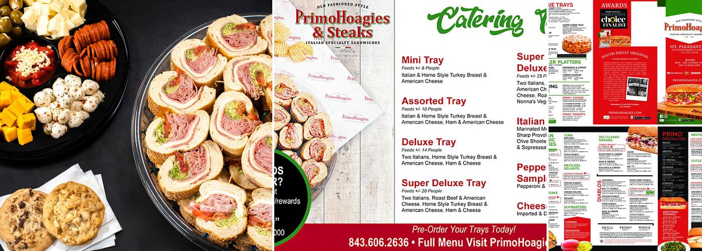 PrimoHoagies Menu