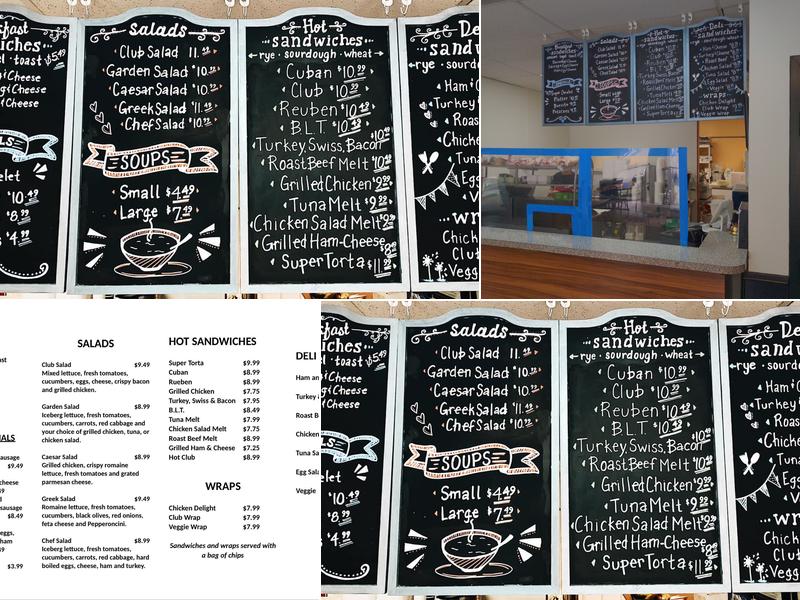 Progress Deli Menu
