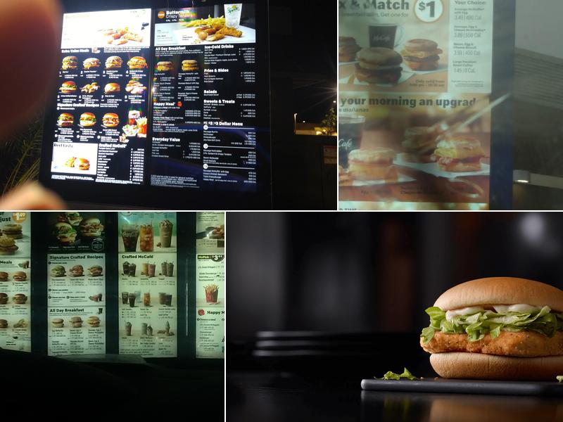 McDonald's Menu