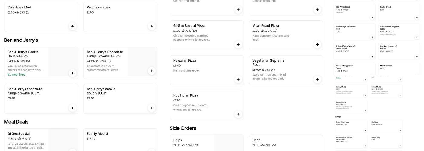 Deanshanger Chinese Takeaway Menu